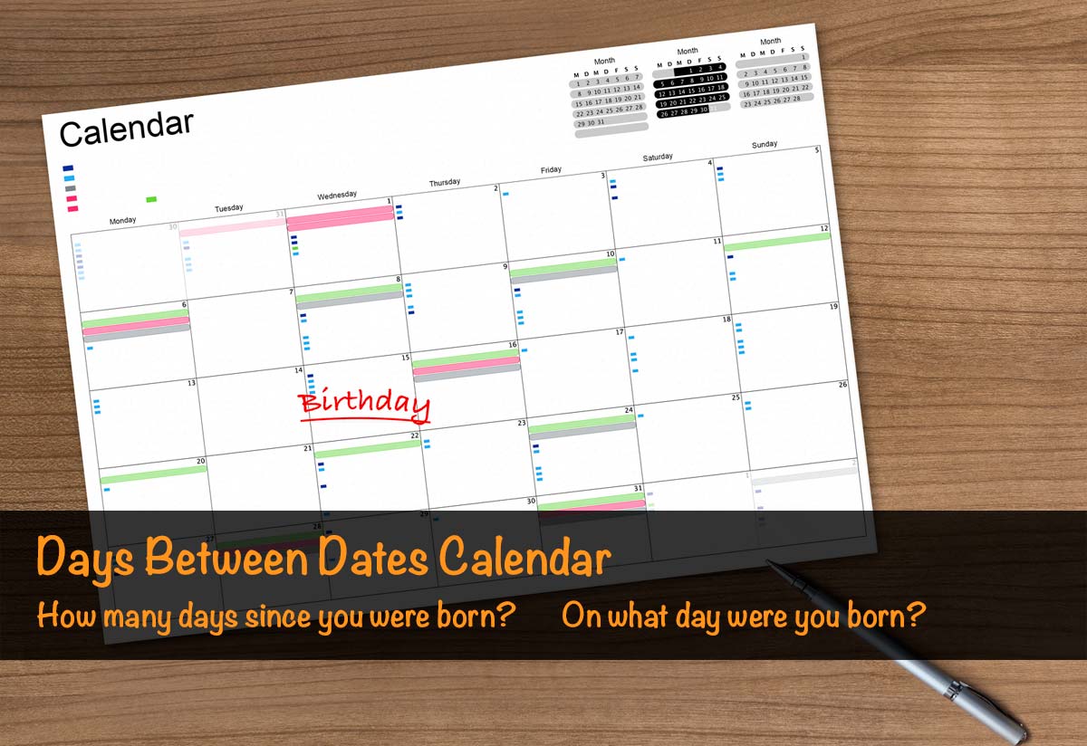 Days Between Dates Time Between Dates Calculator