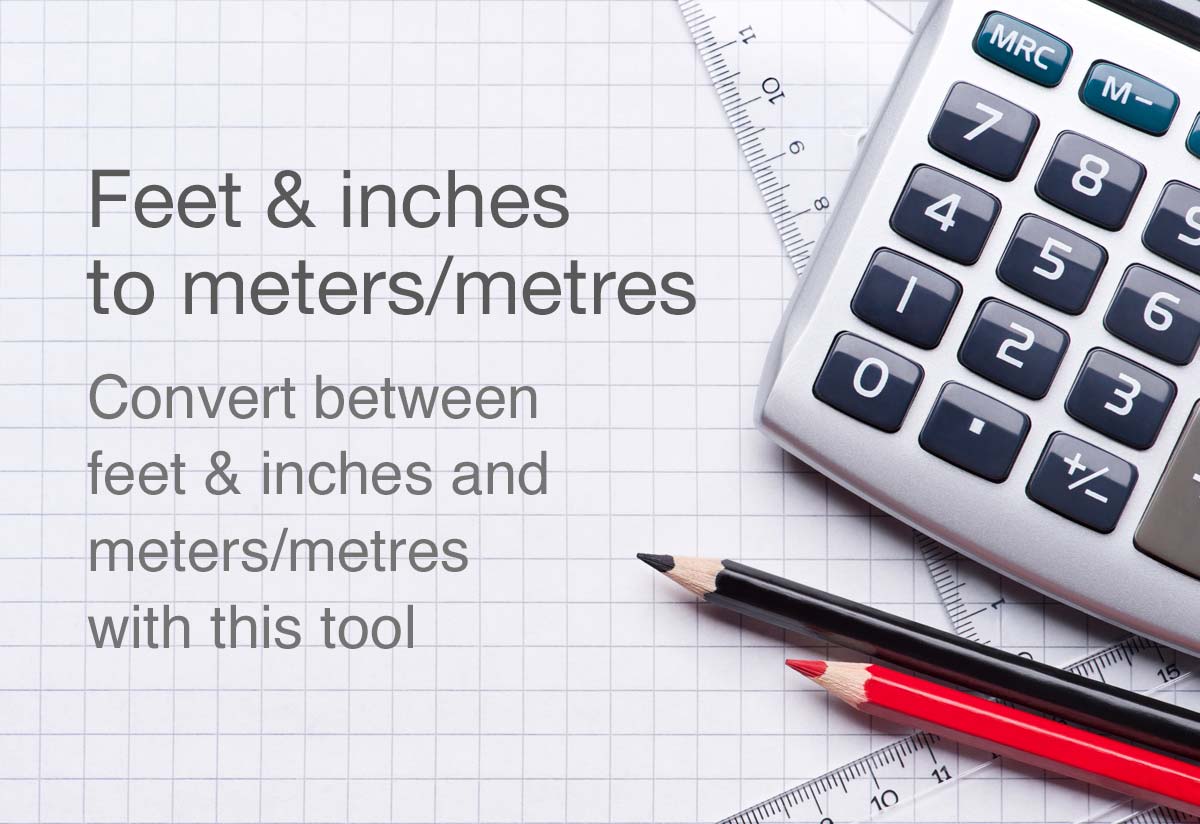 Feet To Meters ft To M Conversion