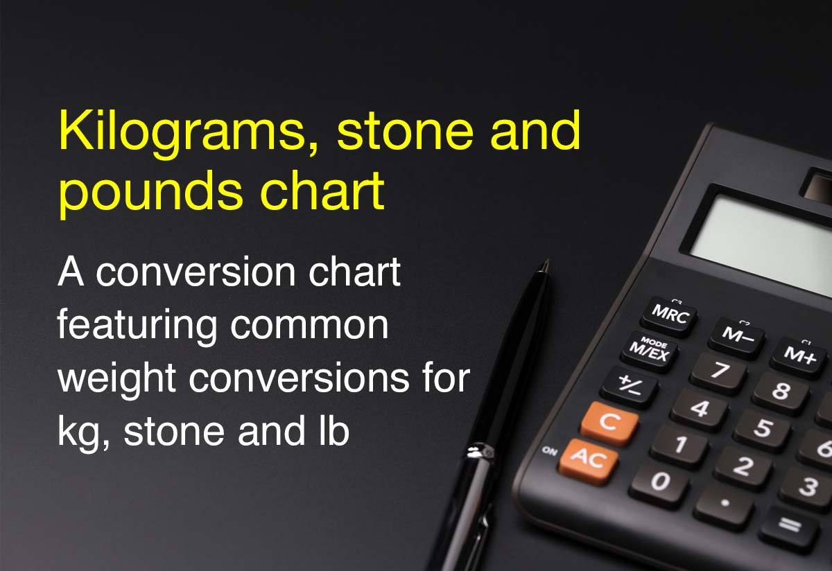 weight converter kilograms into stones