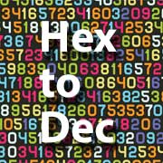 hex to decimal icon
